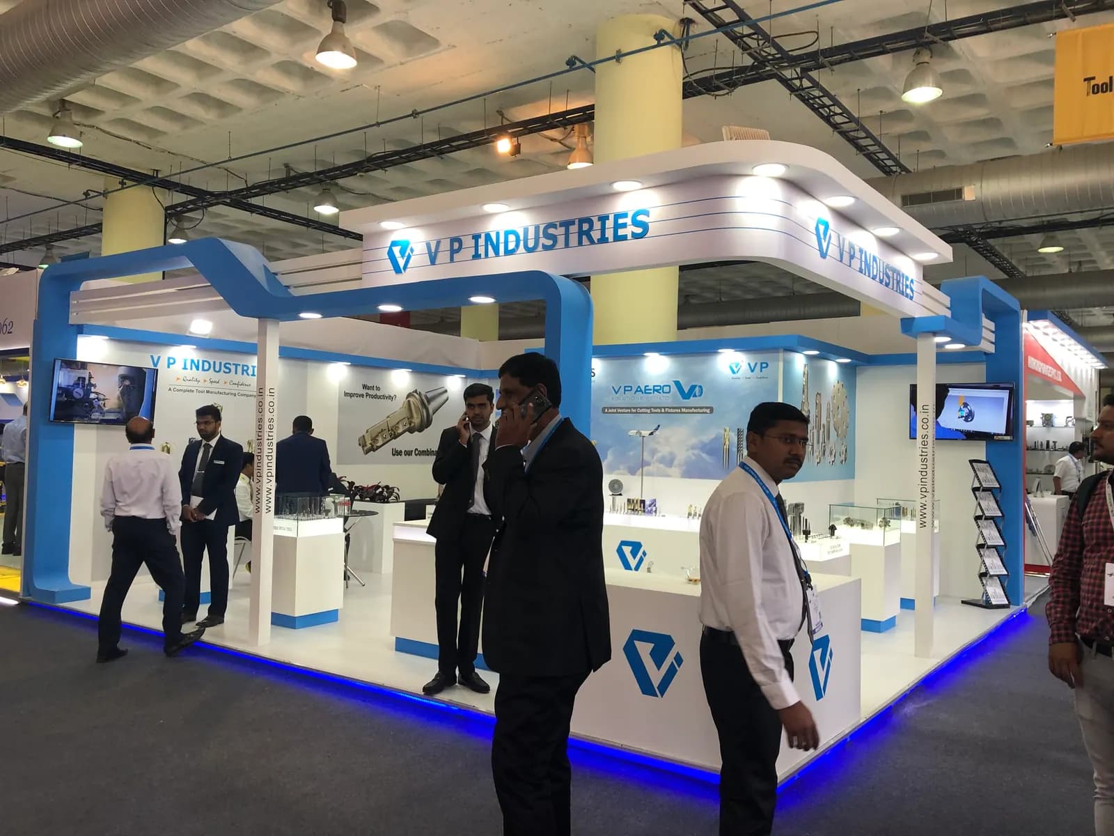 80 sqm @ IMTEX India BIEC Bangalore — exhibition stand photo 1