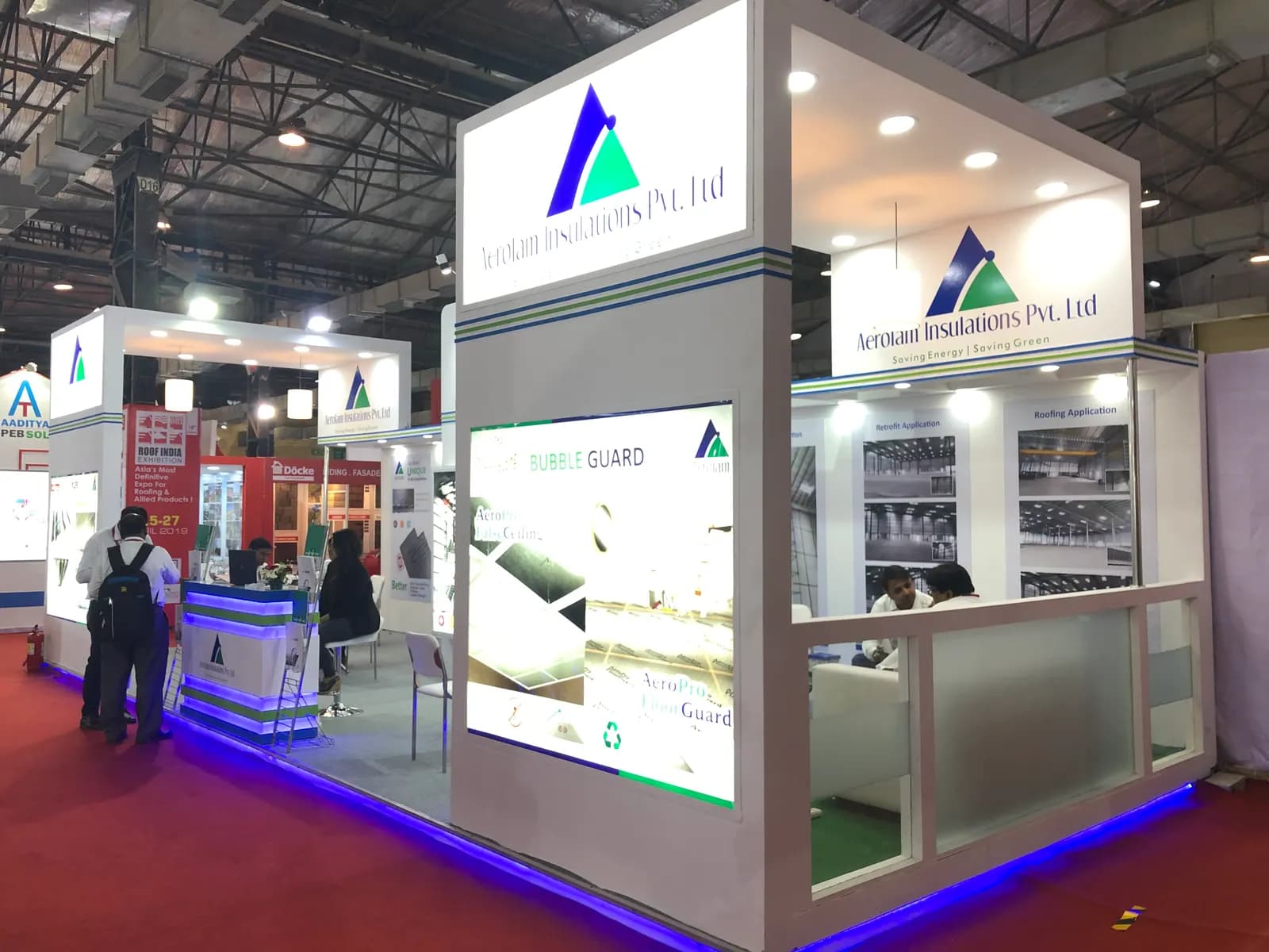 Aer @ Roof India — exhibition stand photo 2