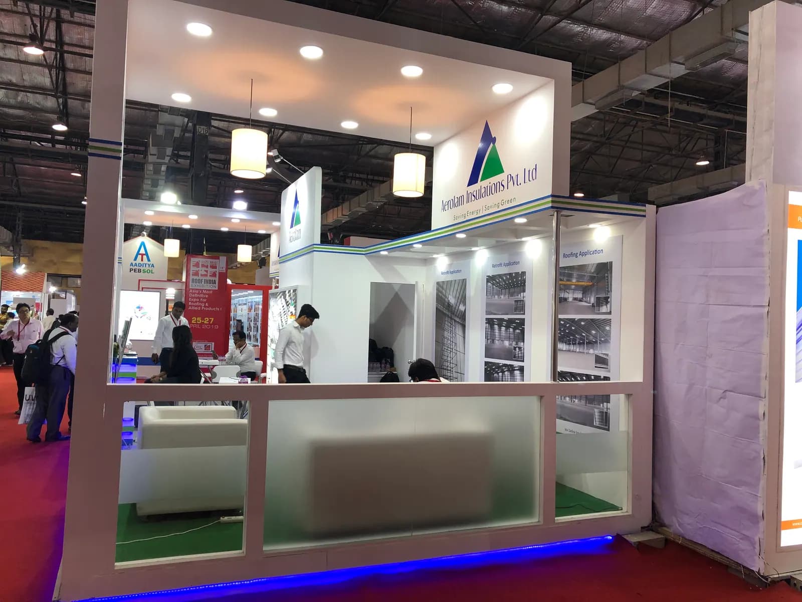 Aer @ Roof India — exhibition stand photo 4