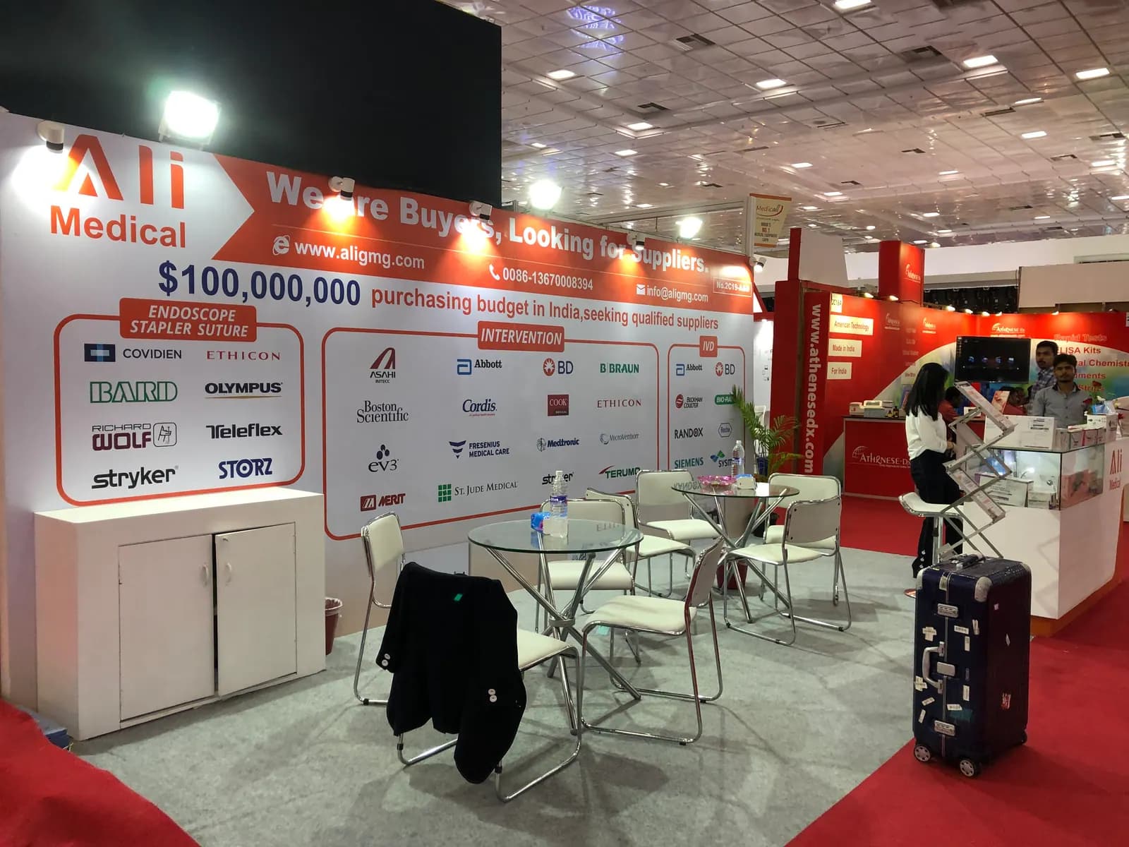 Ai @ Medical Expo Chennai Trade Centre — exhibition stand photo 2