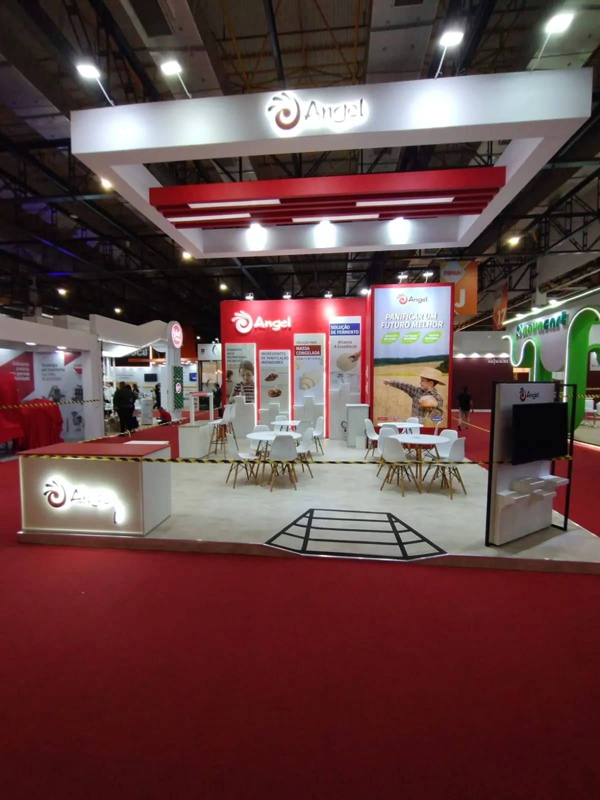 Angel Yeast Brazil Stall Fipan — exhibition stand photo 1