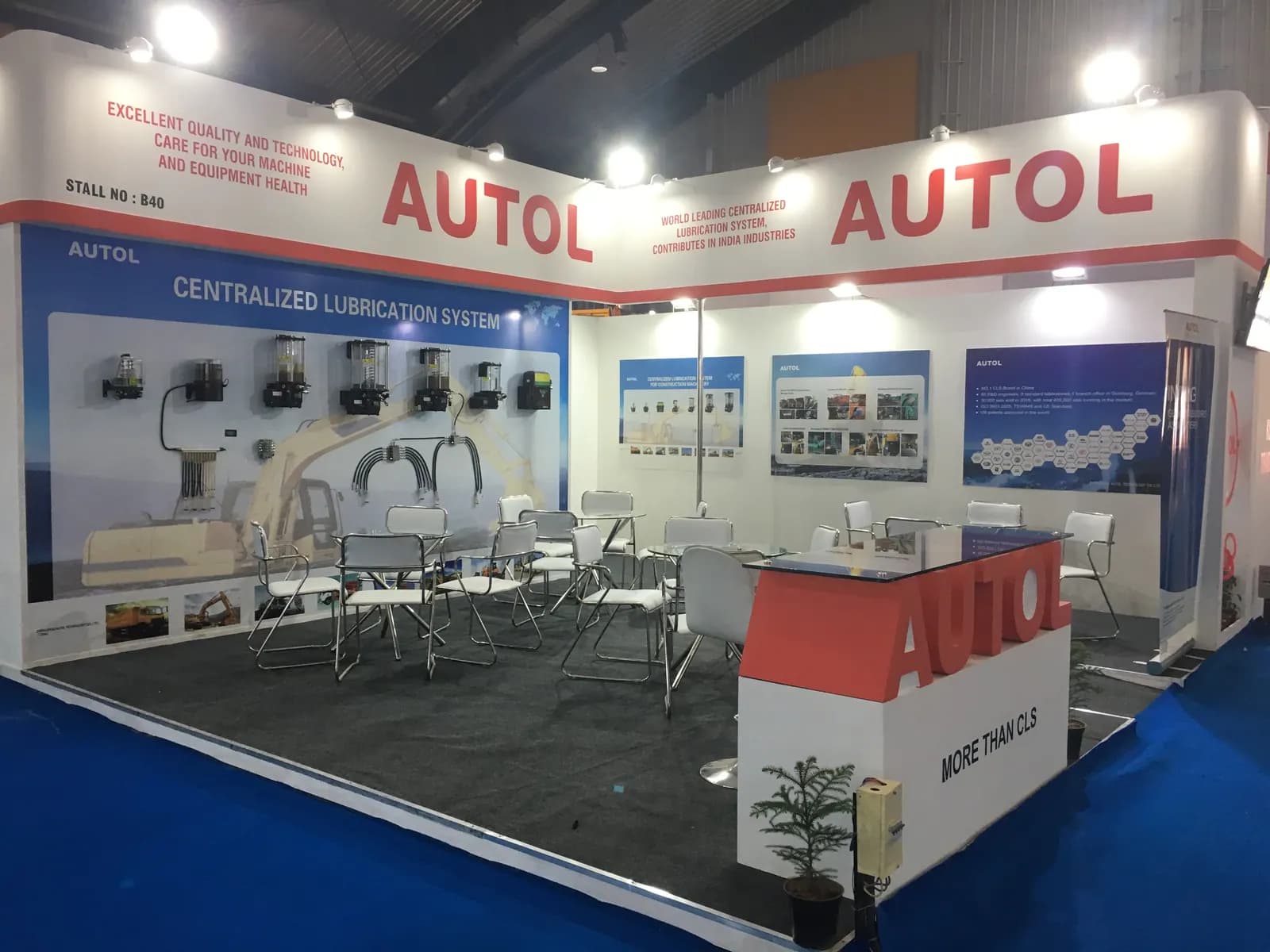 Autol Stand Excon India — exhibition stand photo 1