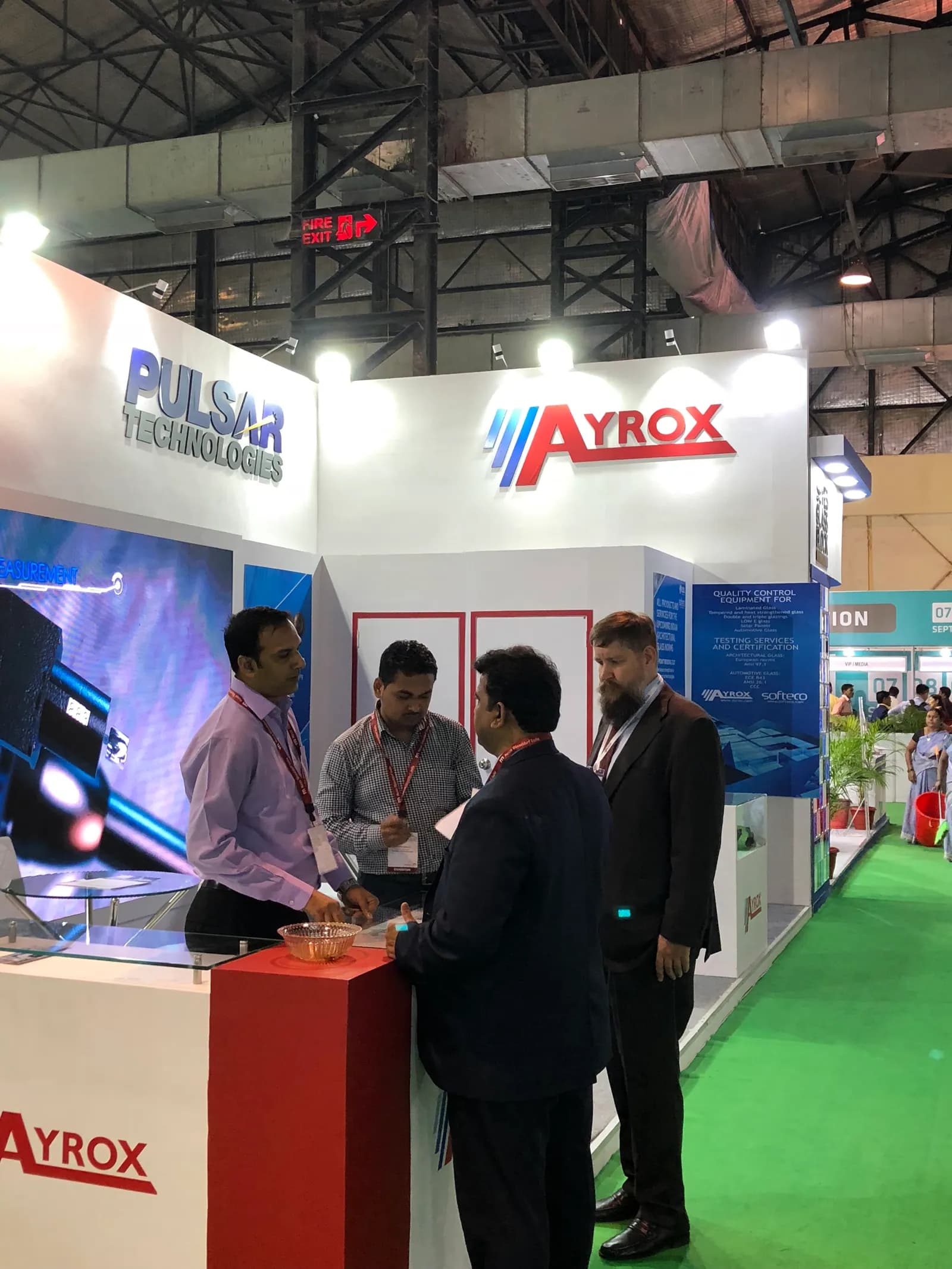 Ayrox @ Glass Pro — exhibition stand photo 2