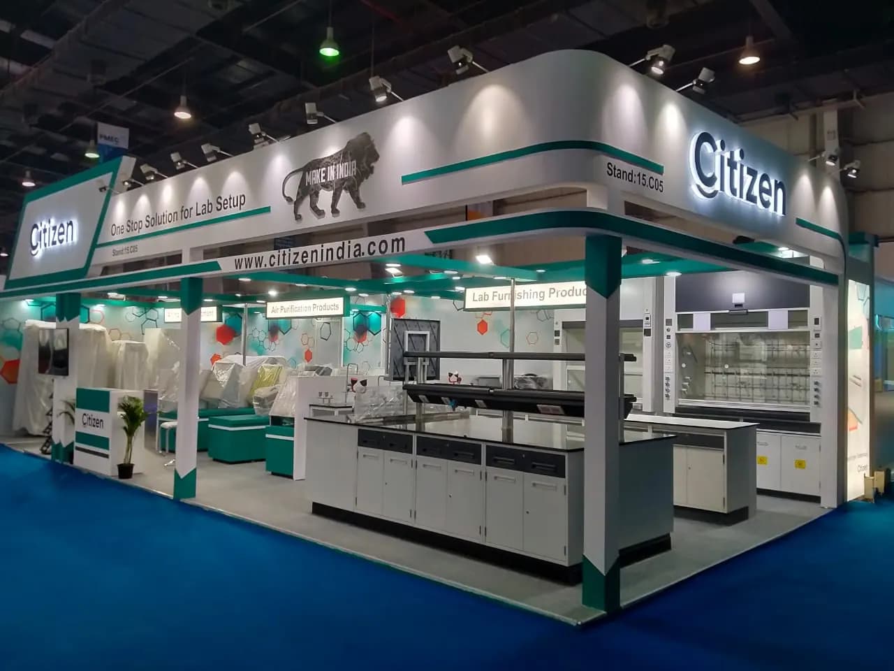 CITIZEN Industries CPHI 2024 — exhibition stand photo 1