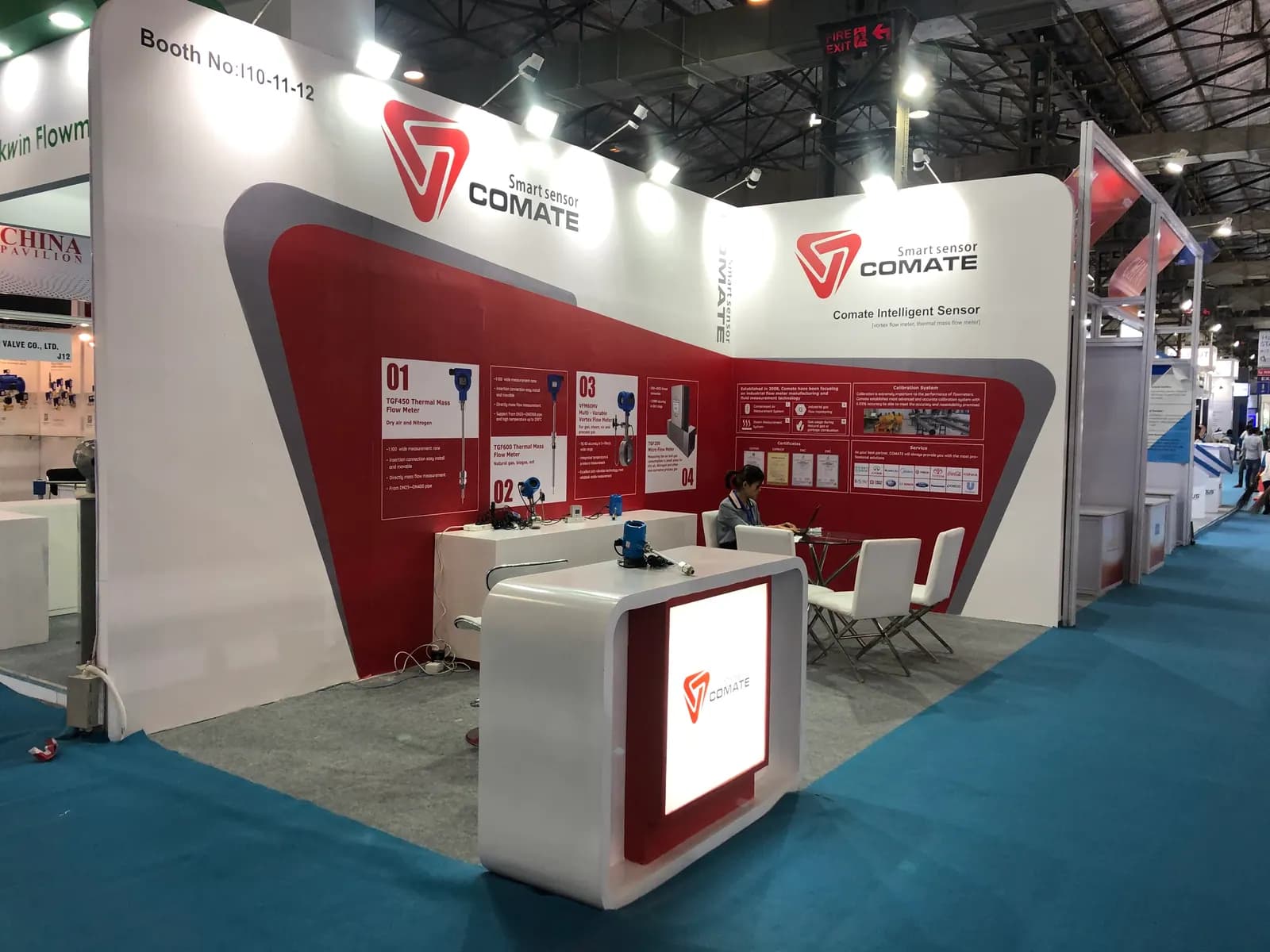 COMATE @ Automation India — exhibition stand photo 1