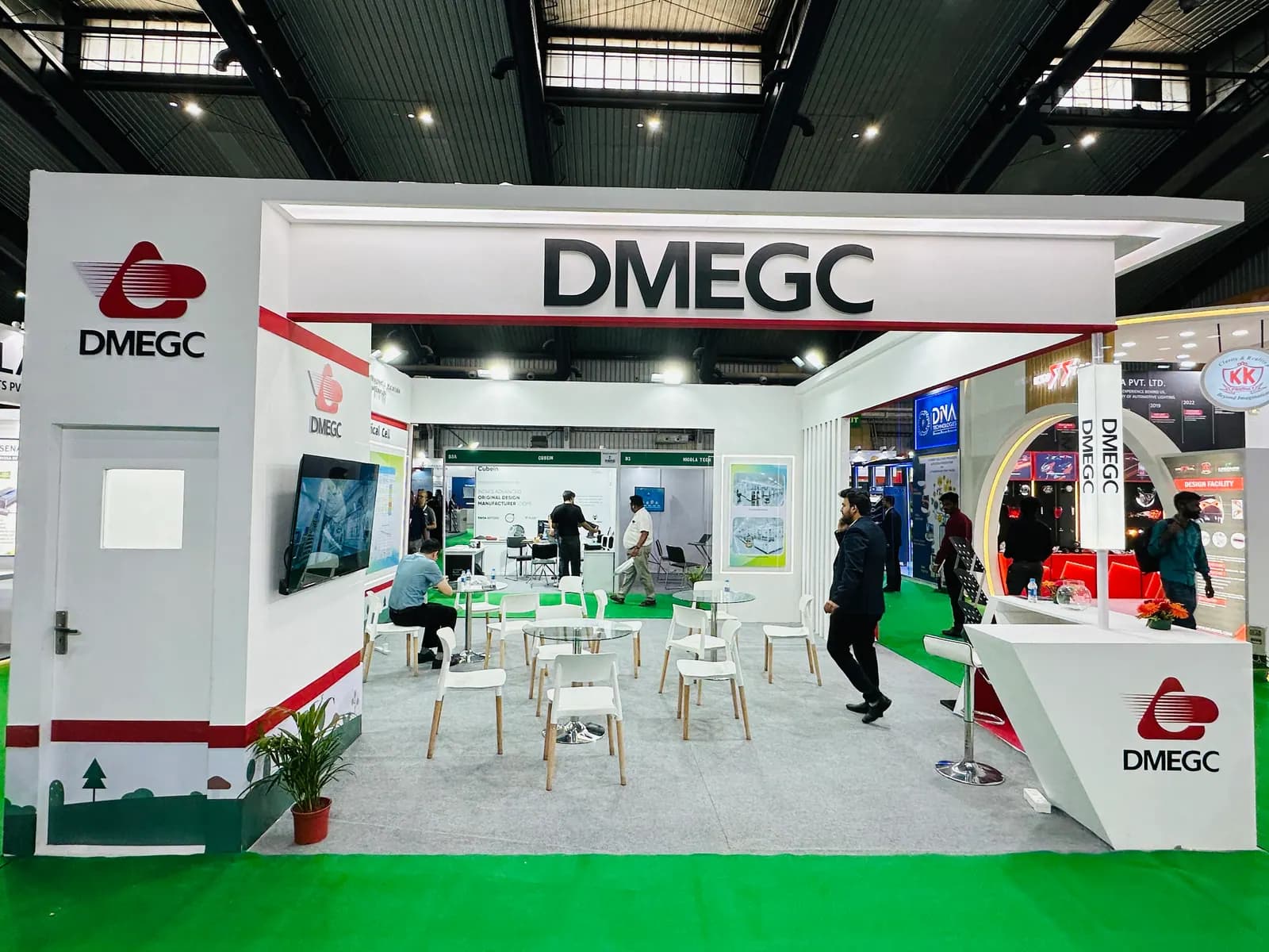 DMEGC Ev Expo 2024 Bangalore — exhibition stand photo 1