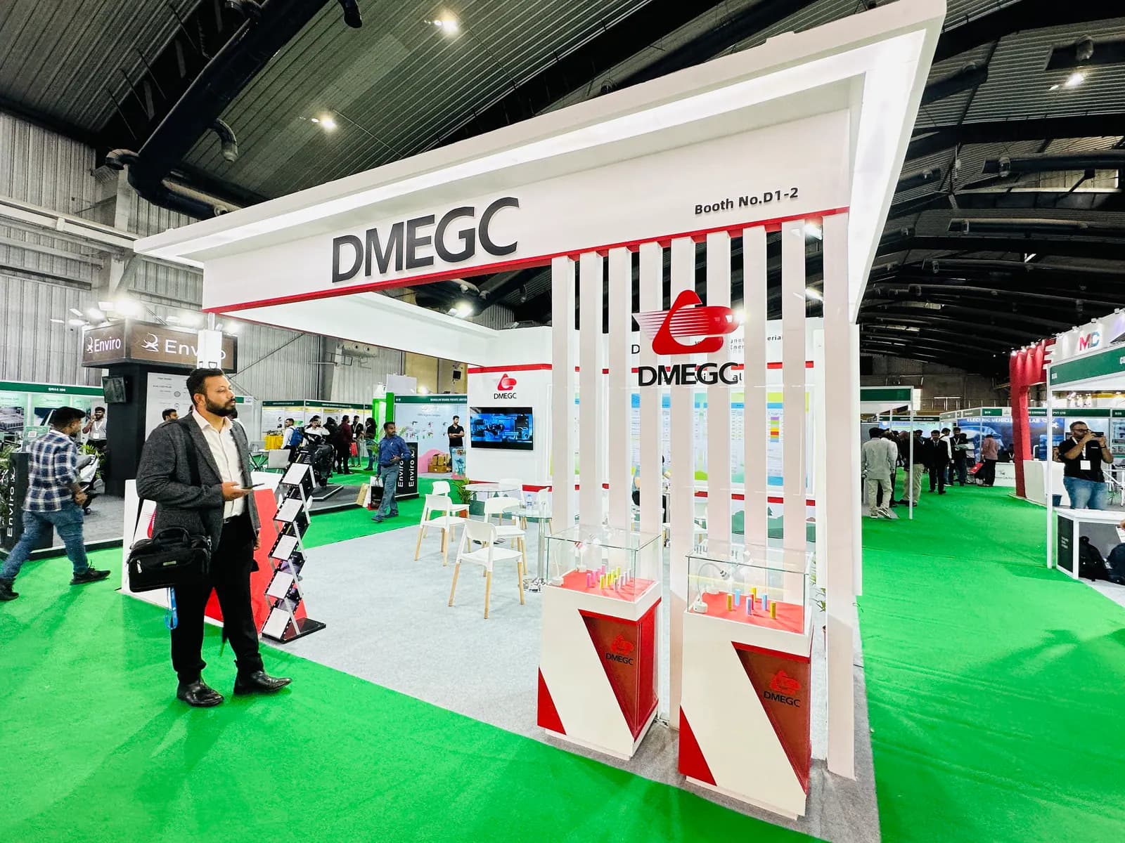 DMEGC Ev Expo 2024 Bangalore — exhibition stand photo 3