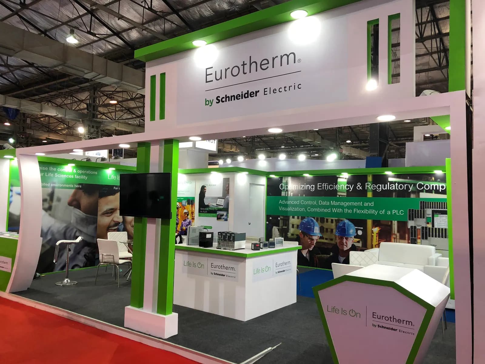 Eurotherm @ Automation India — exhibition stand photo 1