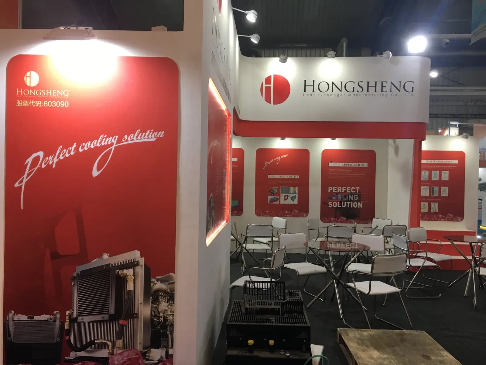 Hongseng @ Excon India — exhibition stand photo 3