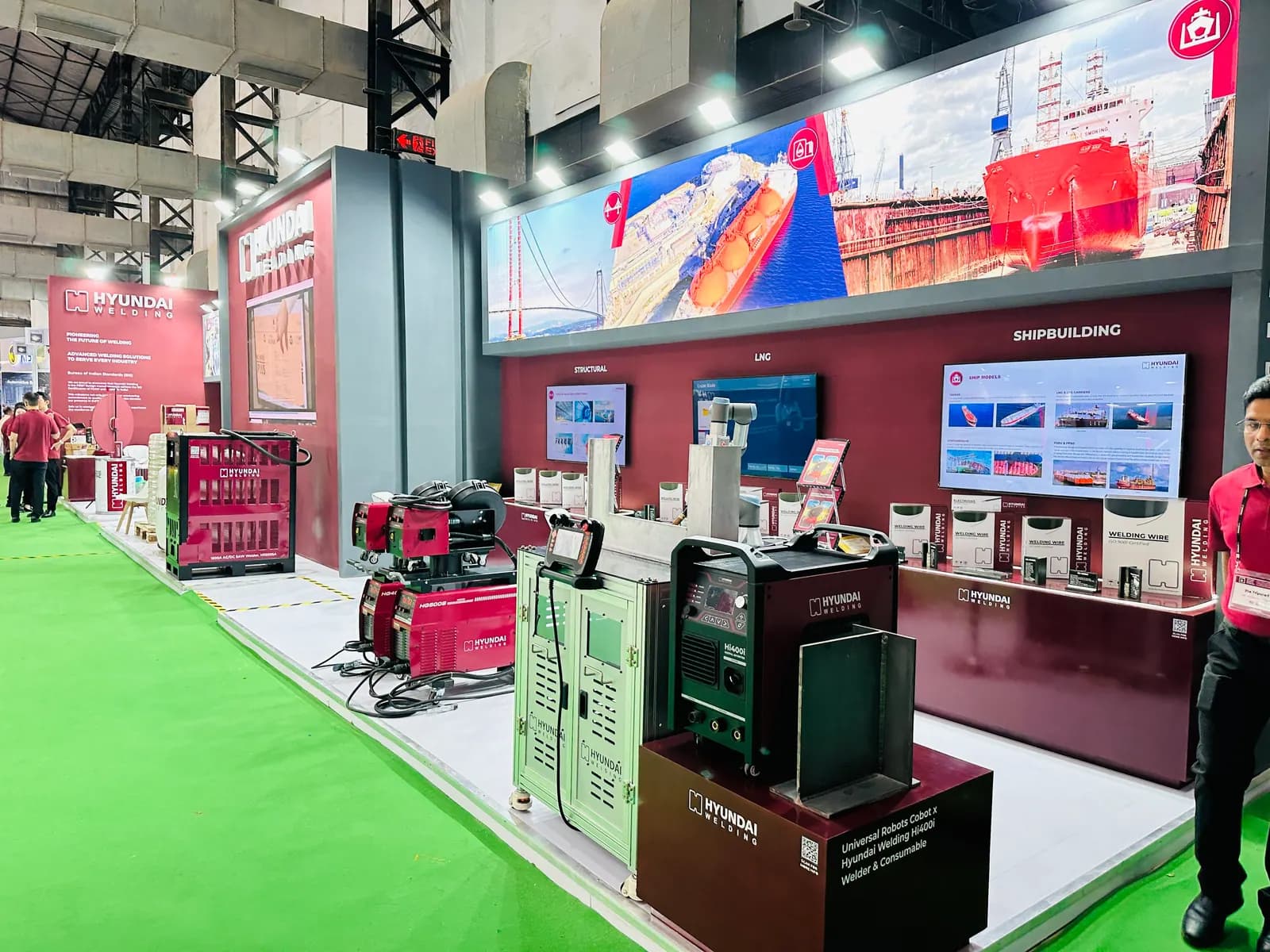 Hyundai Stall Weld Expo Mumbai — exhibition stand photo 1
