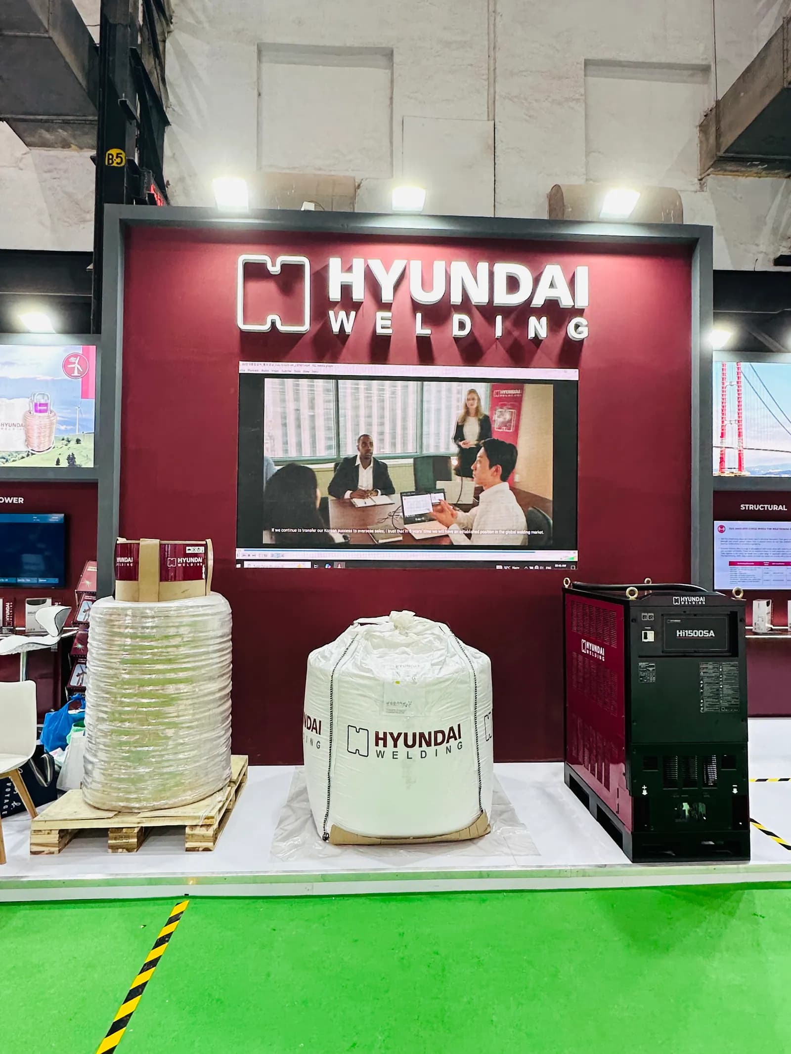 Hyundai Stall Weld Expo Mumbai — exhibition stand photo 2