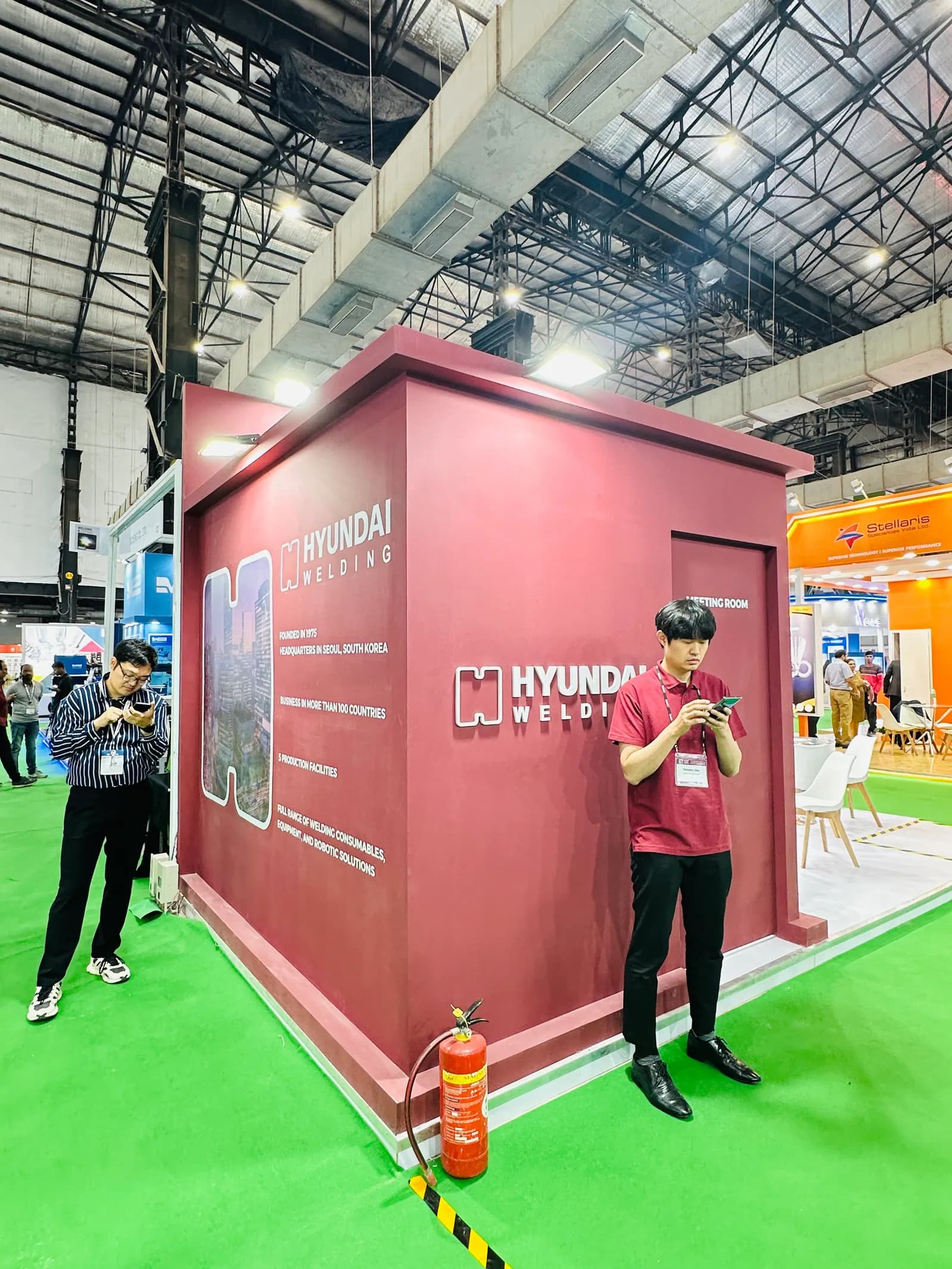 Hyundai Stall Weld Expo Mumbai — exhibition stand photo 3