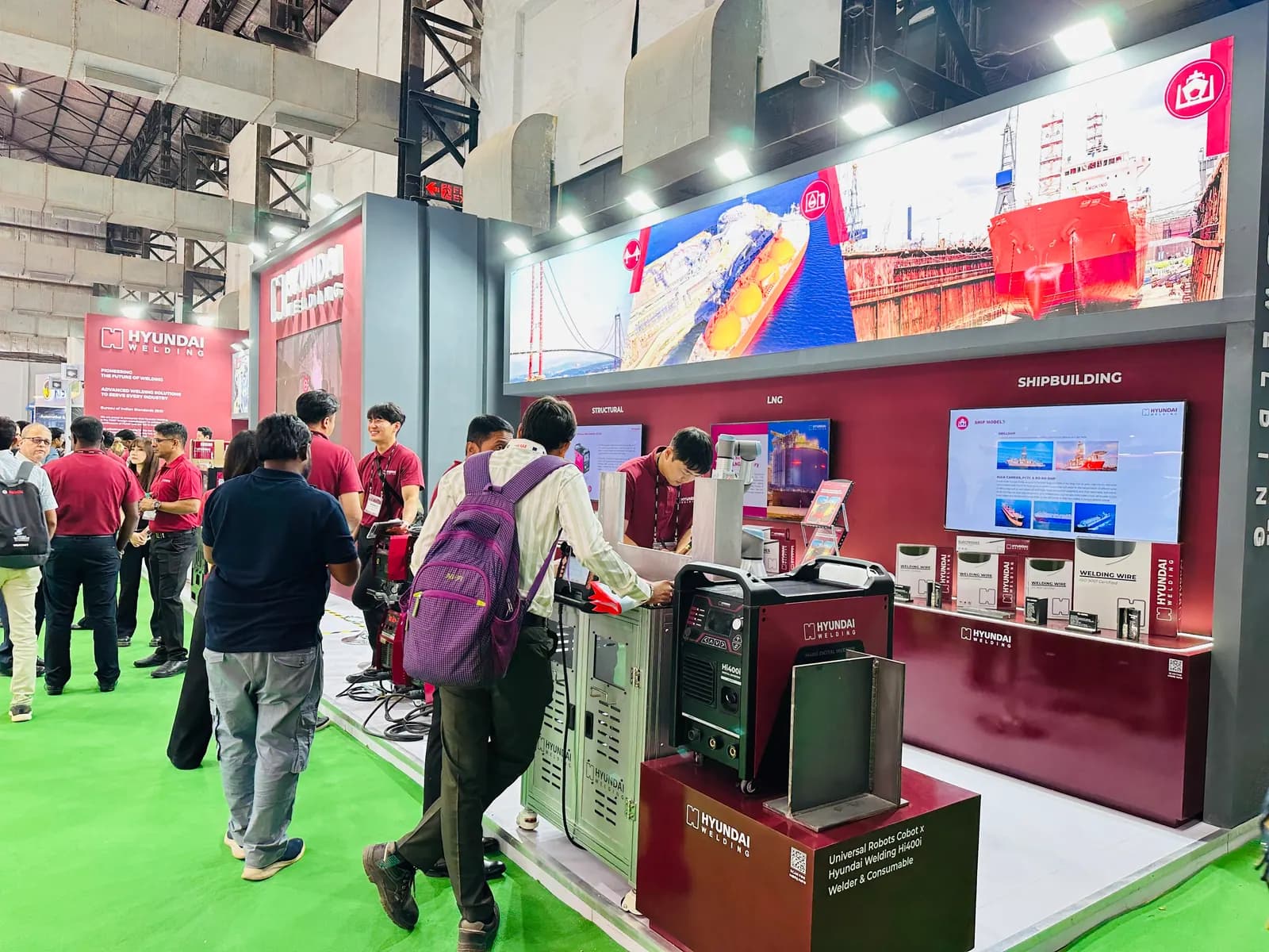 Hyundai Stall Weld Expo Mumbai — exhibition stand photo 4