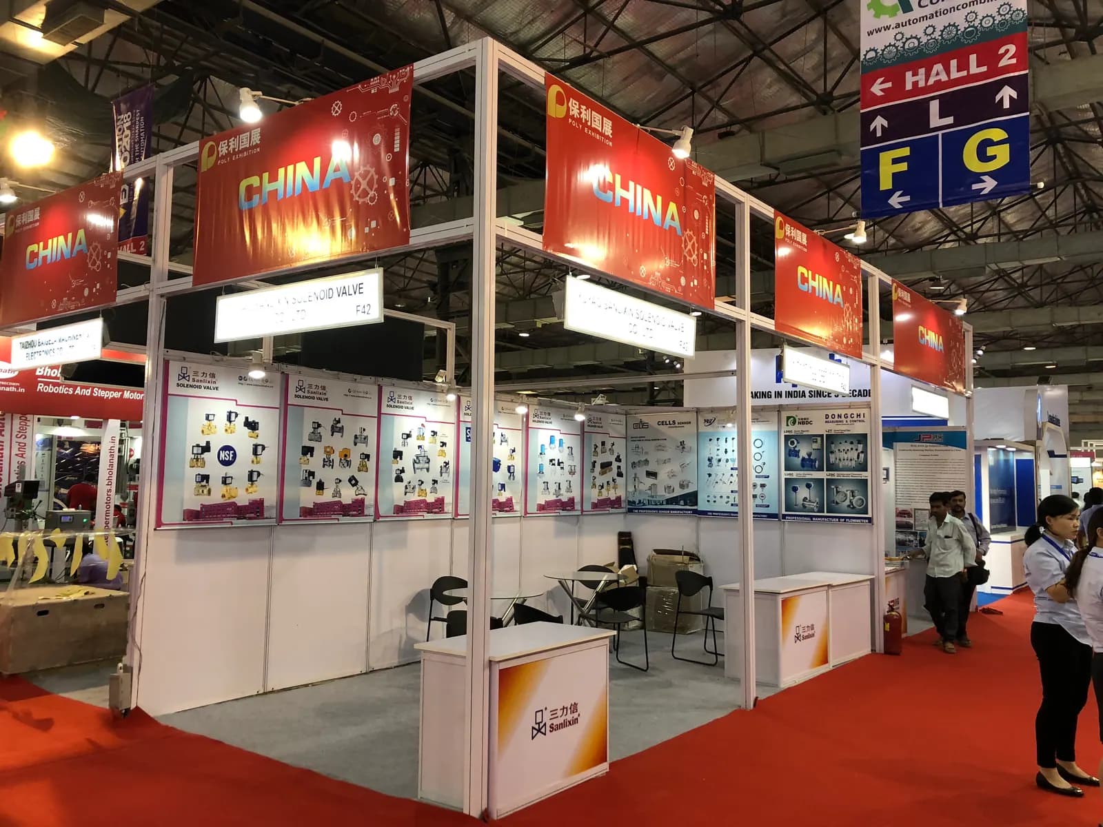 Poly China @ Automation India — exhibition stand photo 1