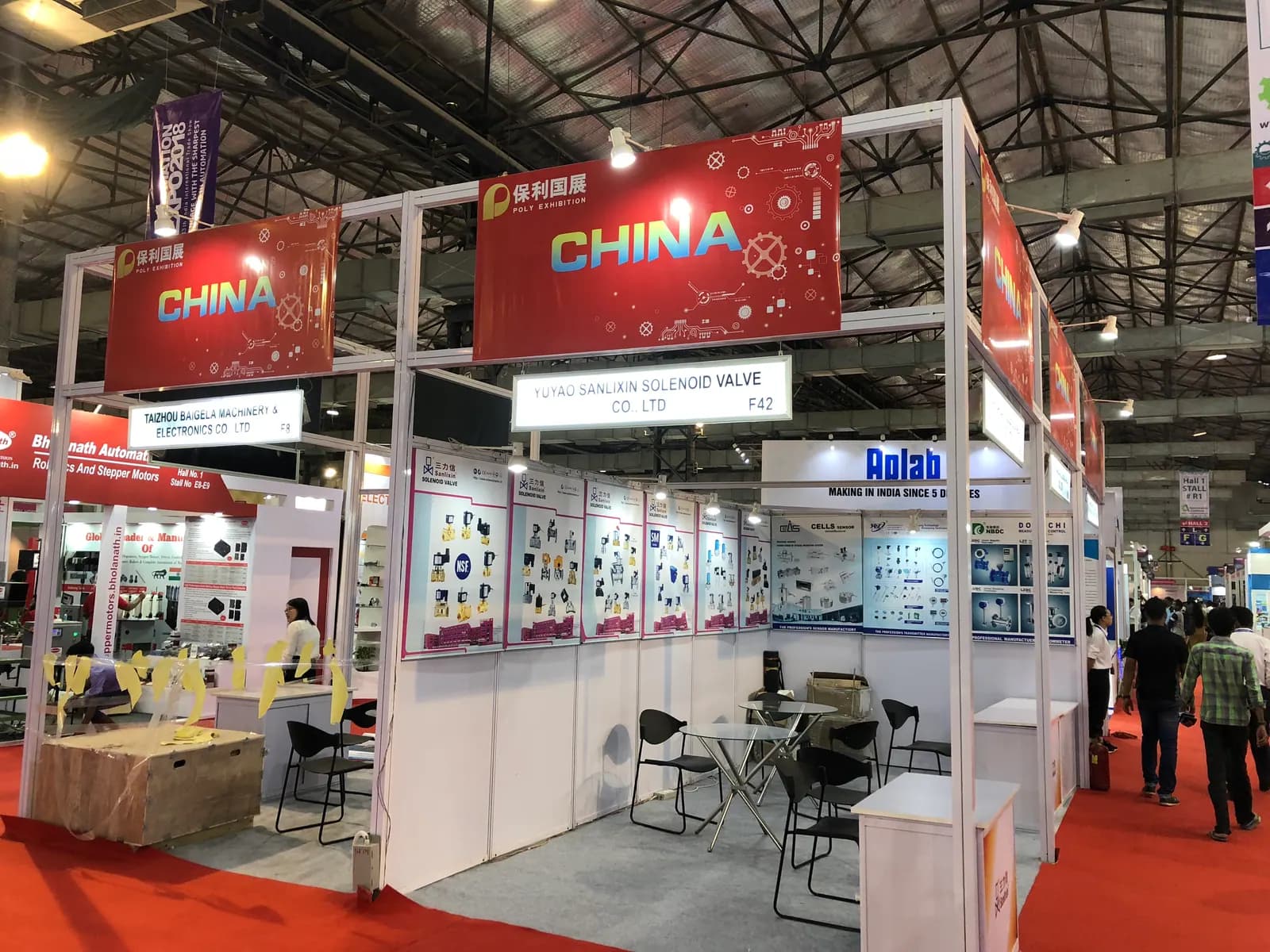 Poly China @ Automation India — exhibition stand photo 3