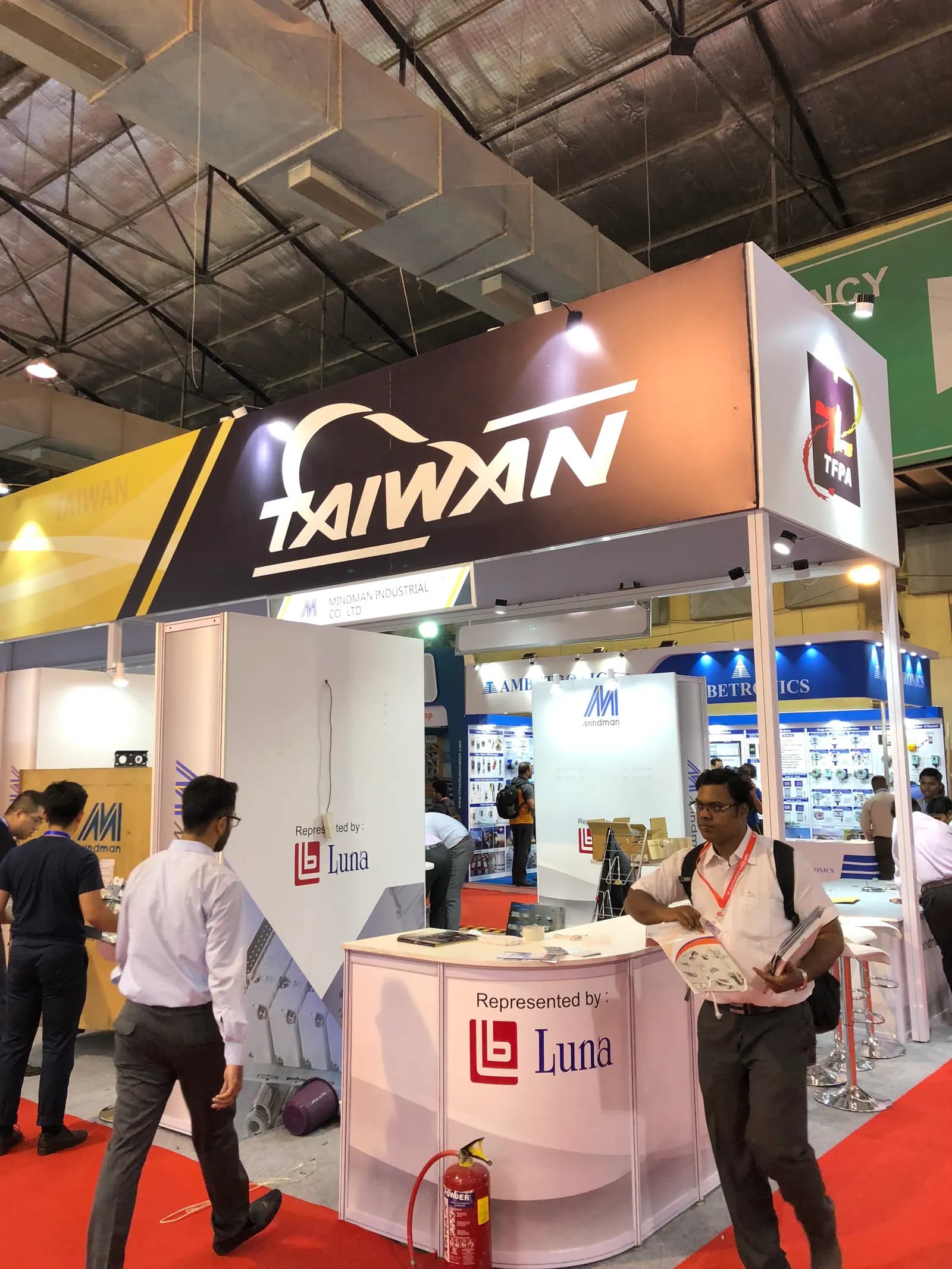 Taiwan Pavilion @ Automation India — exhibition stand photo 1