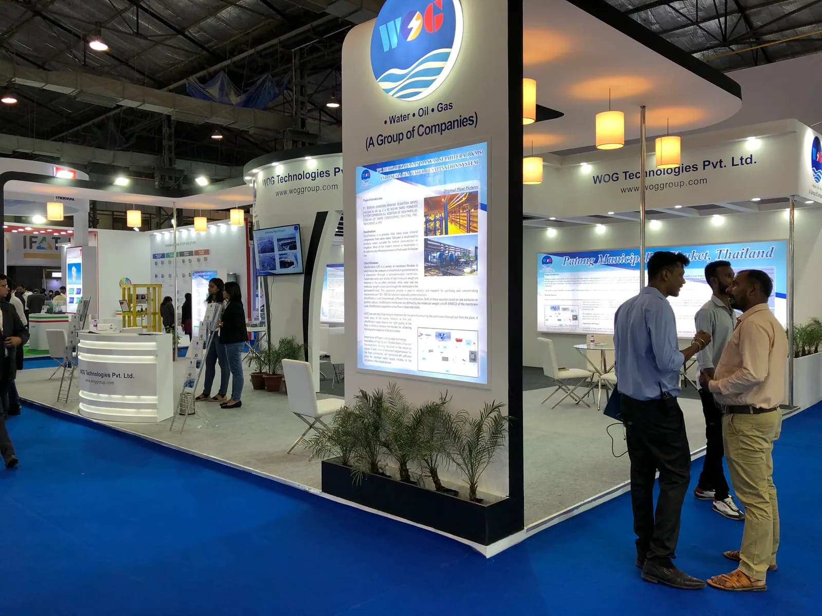 WOG @ IFAT India — exhibition stand photo 1