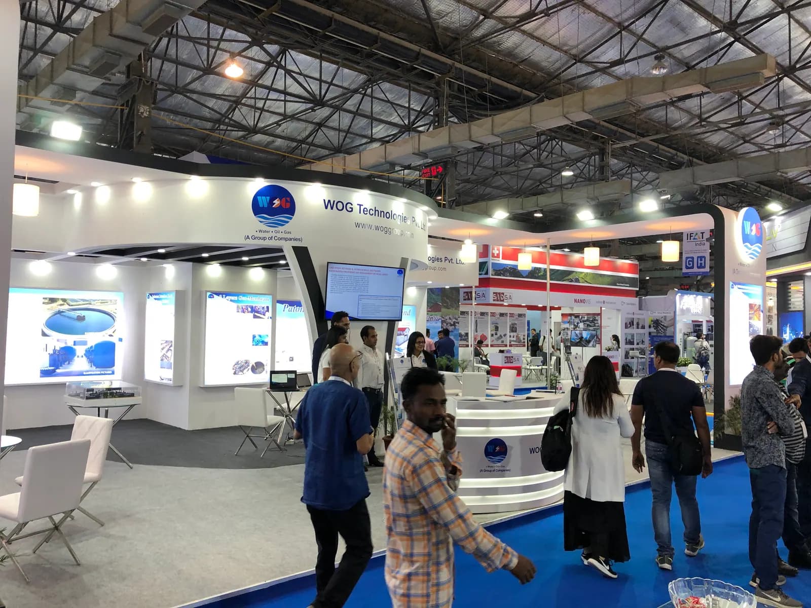 WOG @ IFAT India — exhibition stand photo 3