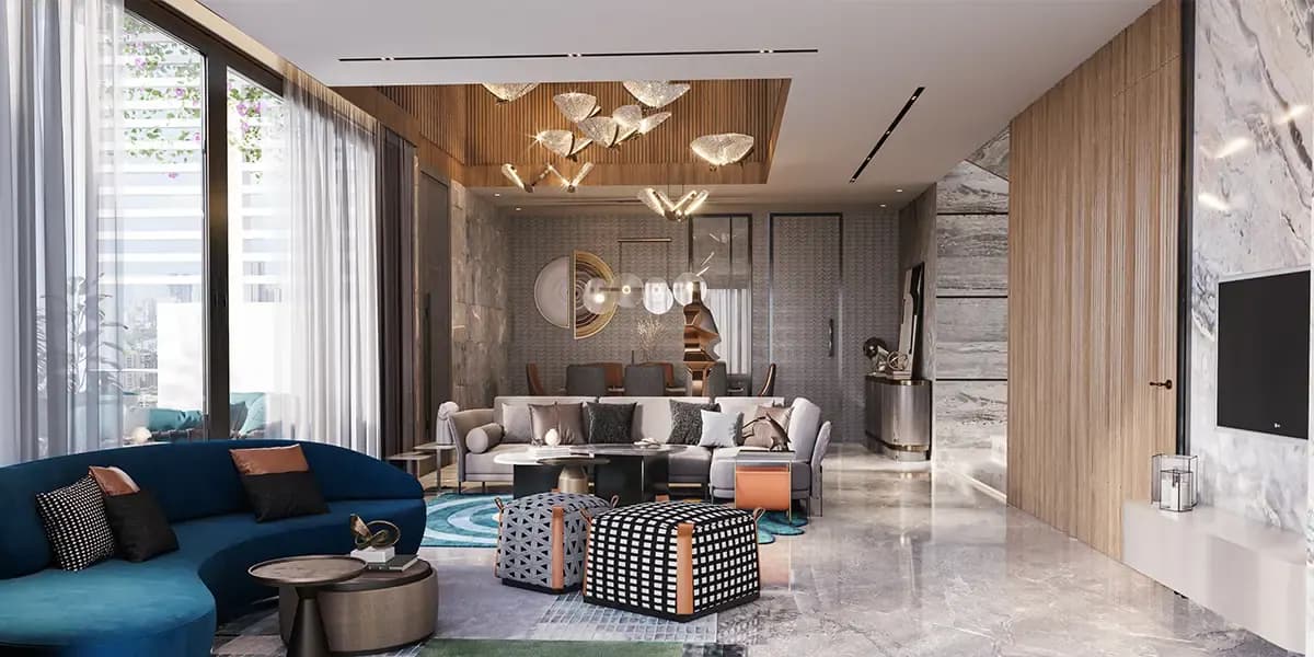 Luxury interior design by Trio Interiors