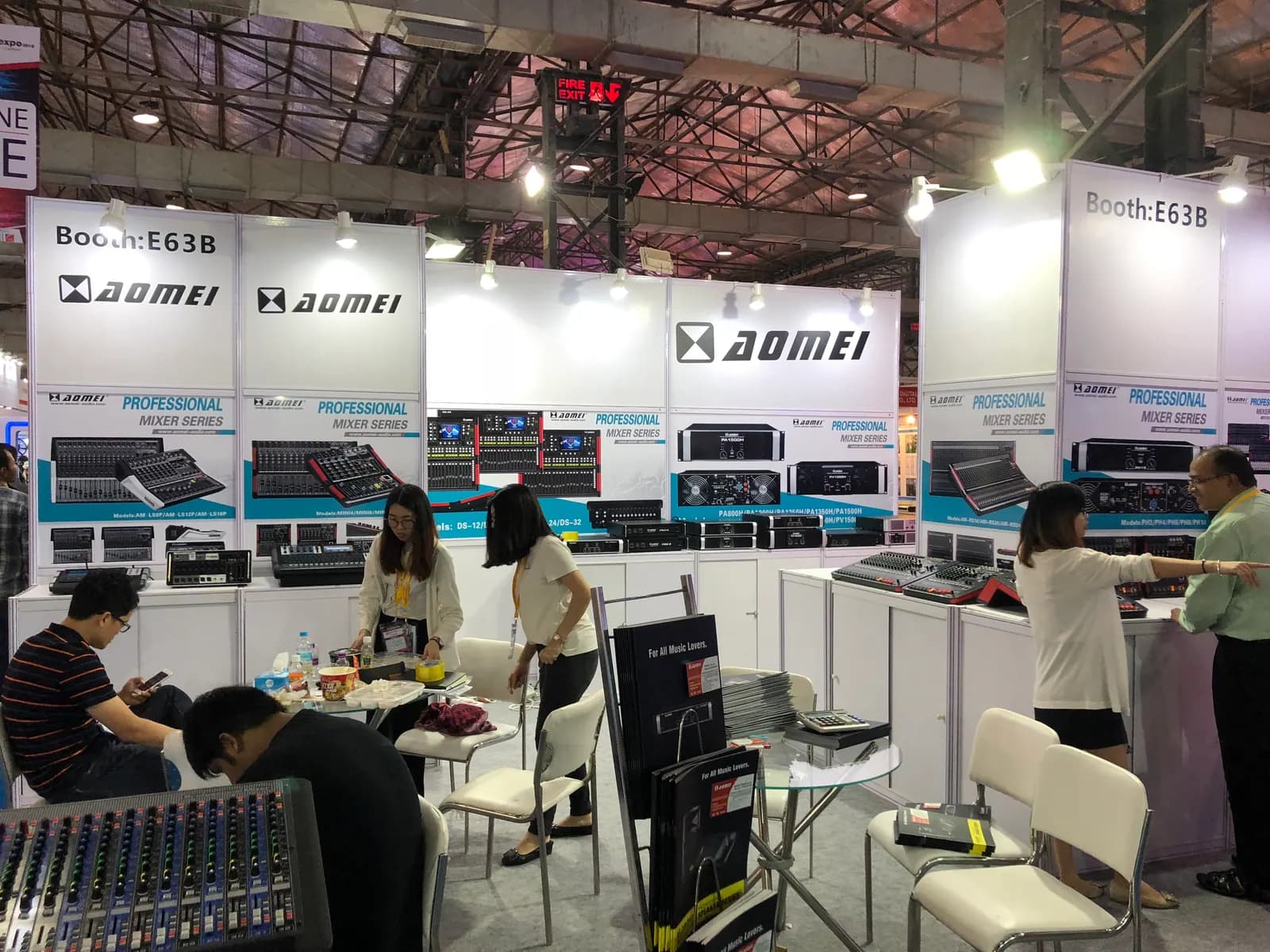 AOMEI @ Palm Expo — exhibition stand photo 1