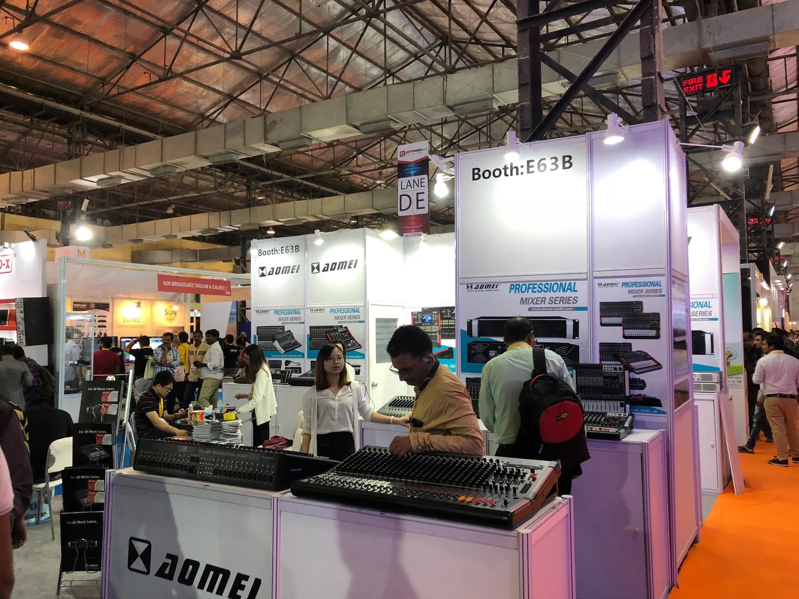AOMEI @ Palm Expo — exhibition stand photo 2