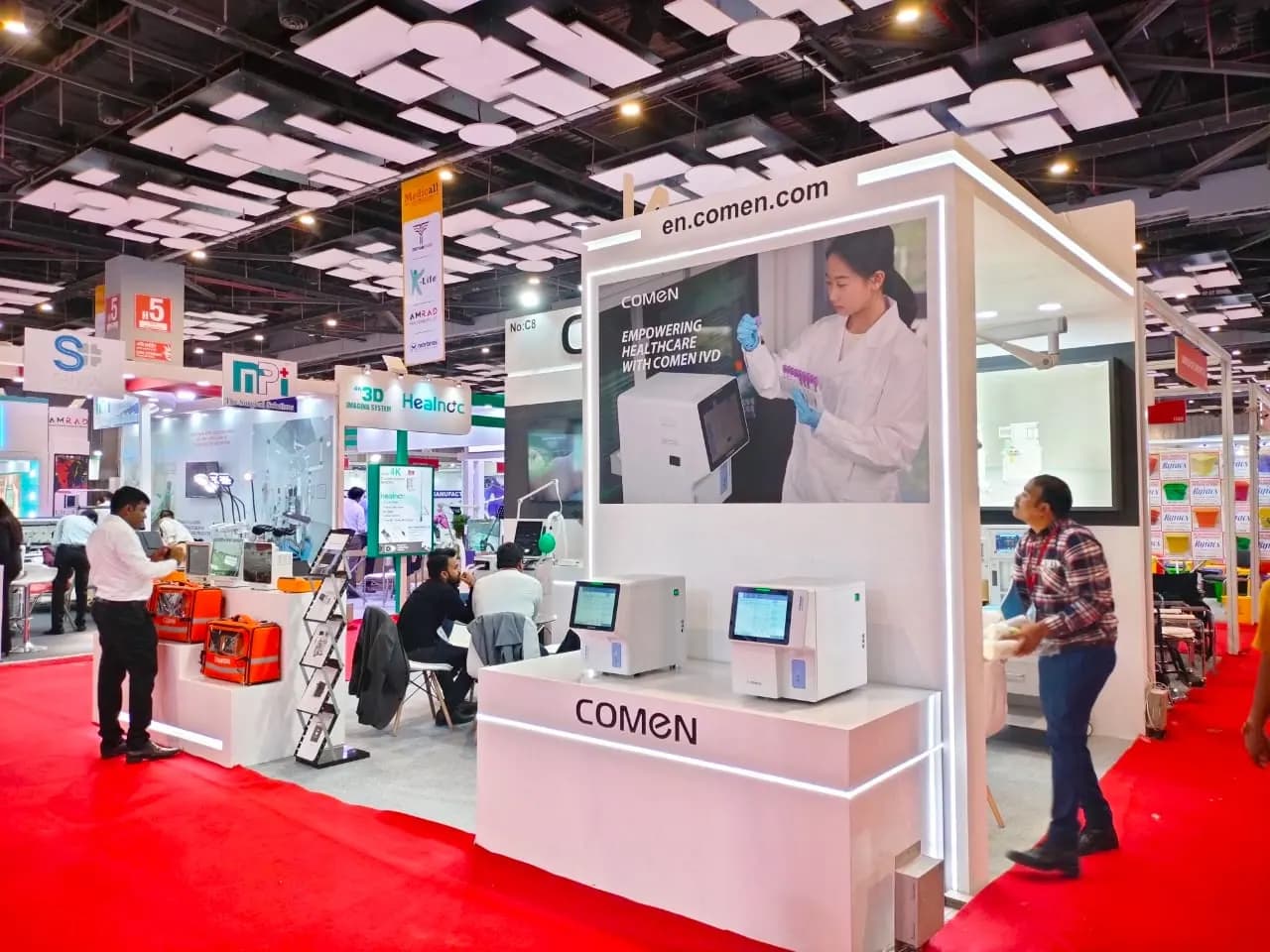 COMEN MEDICAL Delhi 2023 — exhibition stand photo 1