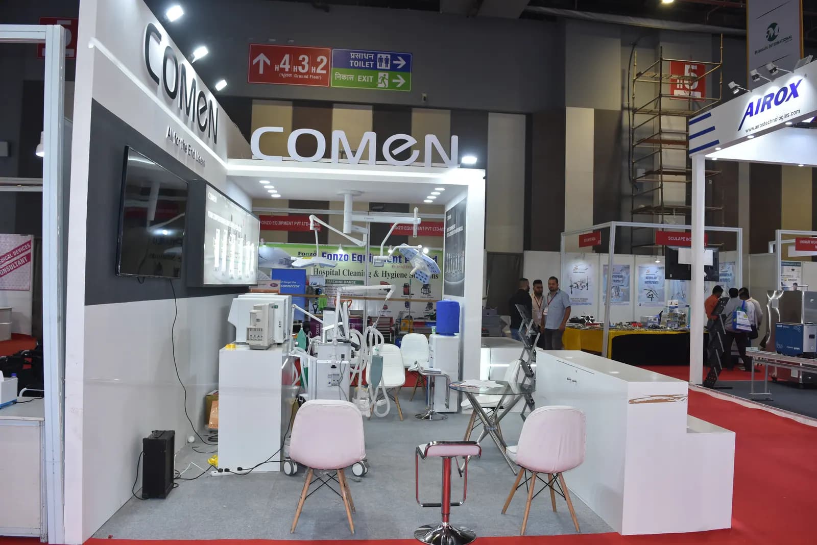 COMEN MEDICAL Delhi 2023 — exhibition stand photo 3