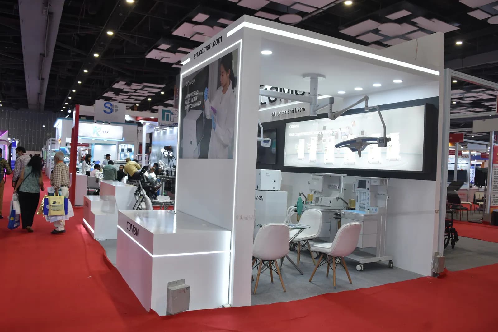 COMEN MEDICAL Delhi 2023 — exhibition stand photo 4