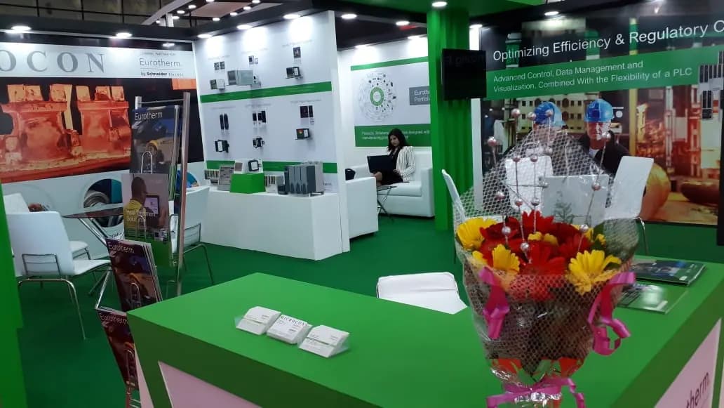 Eurotherm — exhibition stand photo 3