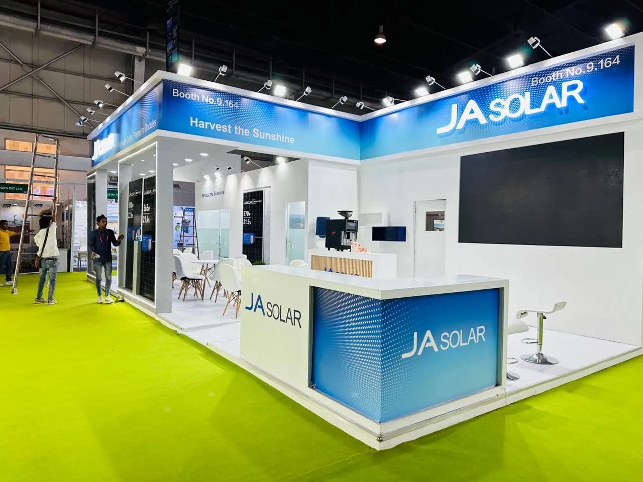 JA Solar — exhibition stand photo 1