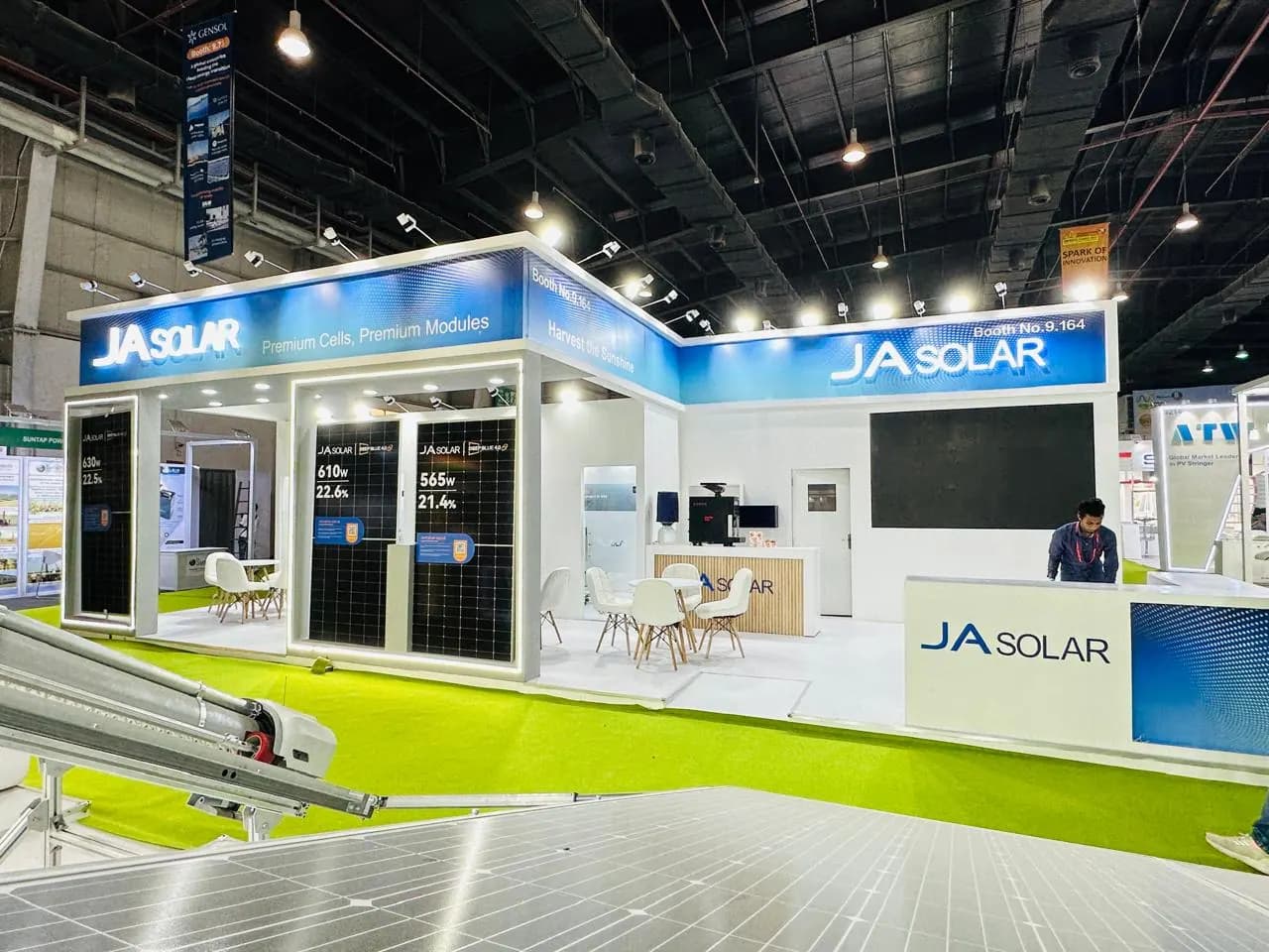JA Solar — exhibition stand photo 2