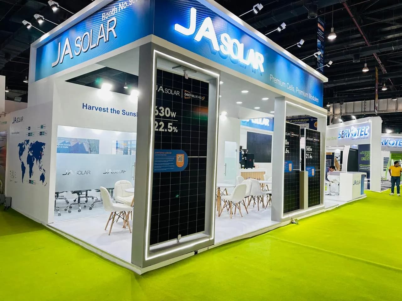 JA Solar — exhibition stand photo 3