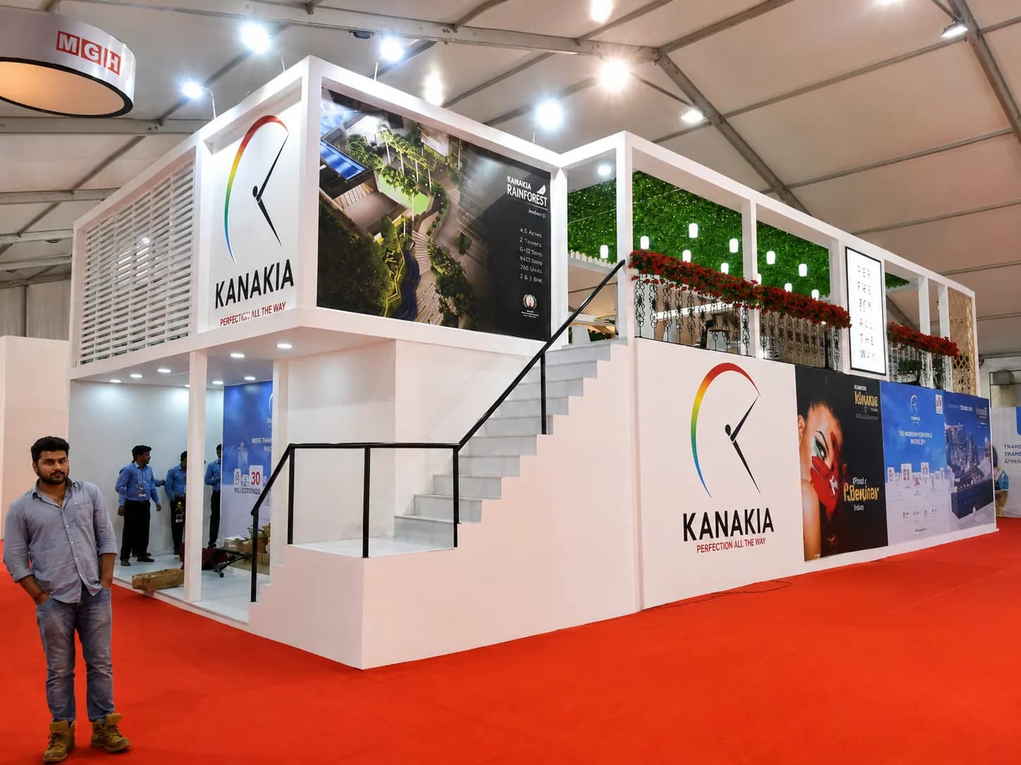 KANAKIA BUILDERS @ MCHI 2016 MUMBAI — exhibition stand photo 3