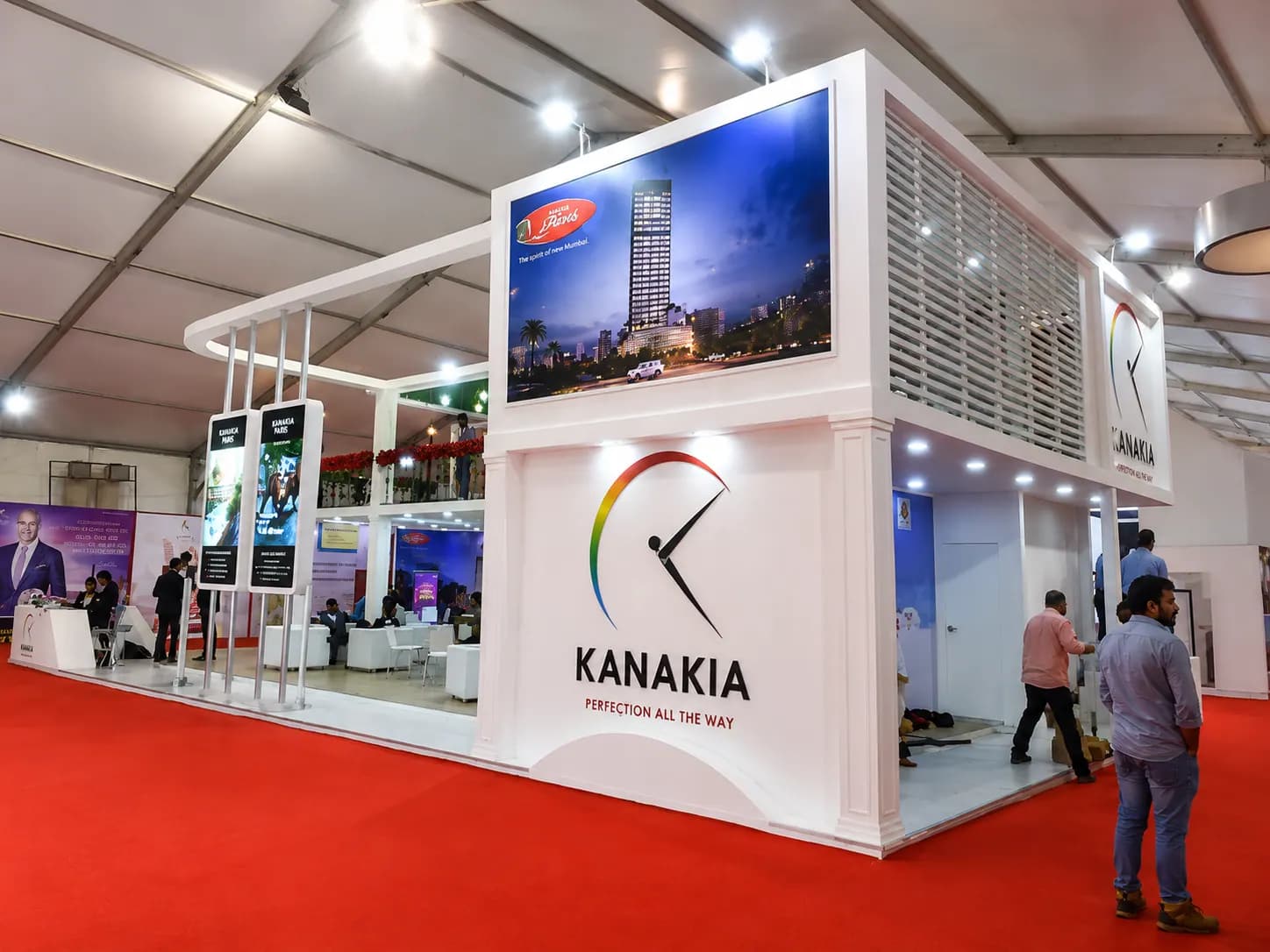 KANAKIA BUILDERS @ MCHI 2016 MUMBAI — exhibition stand photo 4