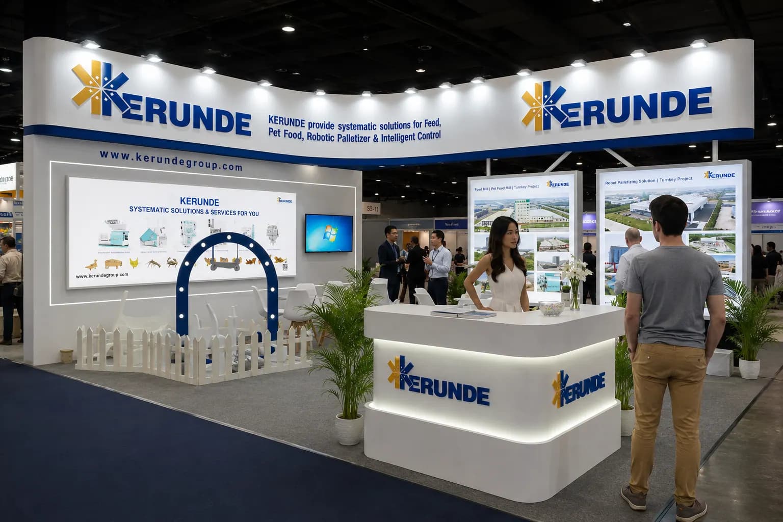Exhibition stand in Thailand 1
