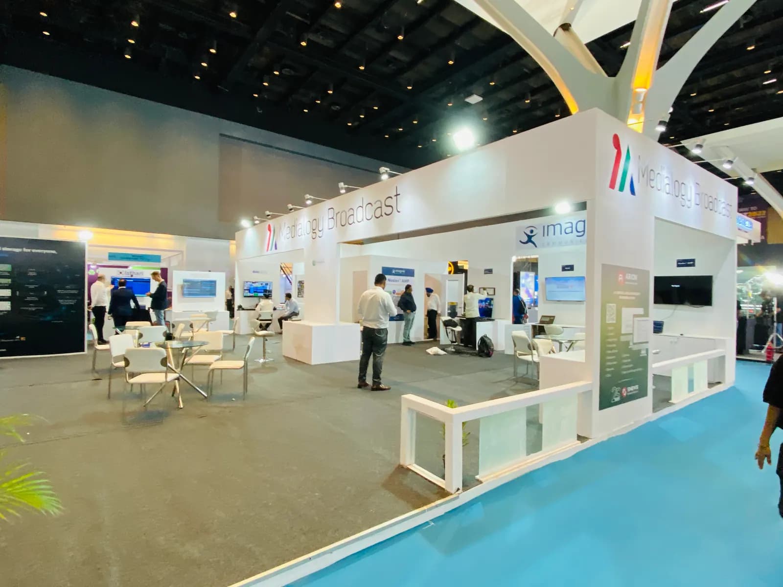 Media Logy Broadcast India 2023 — exhibition stand photo 1