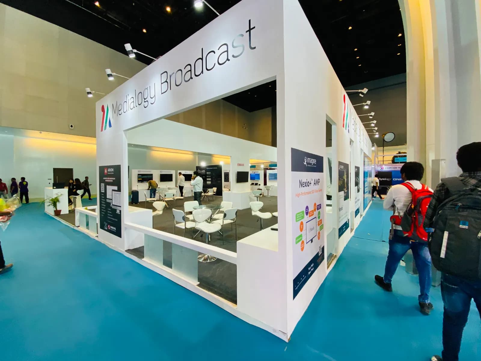 Media Logy Broadcast India 2023 — exhibition stand photo 2