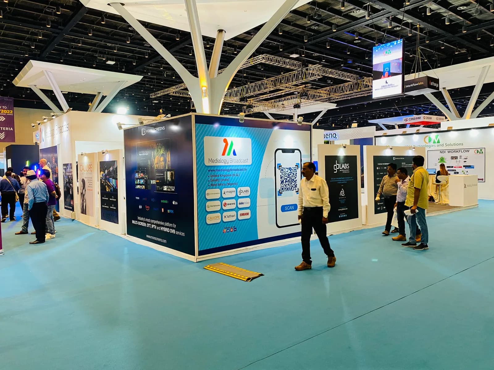 Media Logy Broadcast India 2023 — exhibition stand photo 4