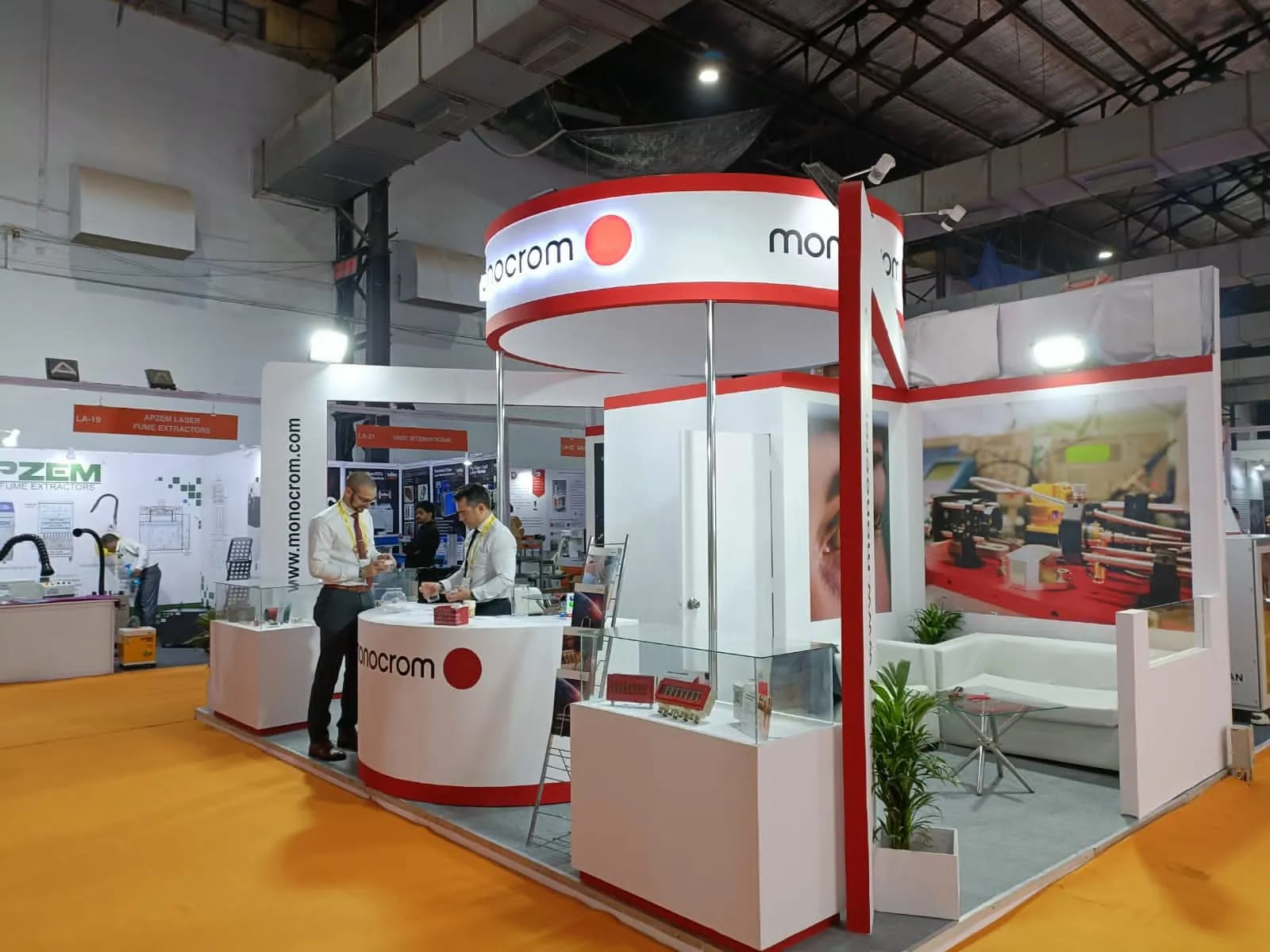 Monocrom Glass Expo 2023 — exhibition stand photo 2