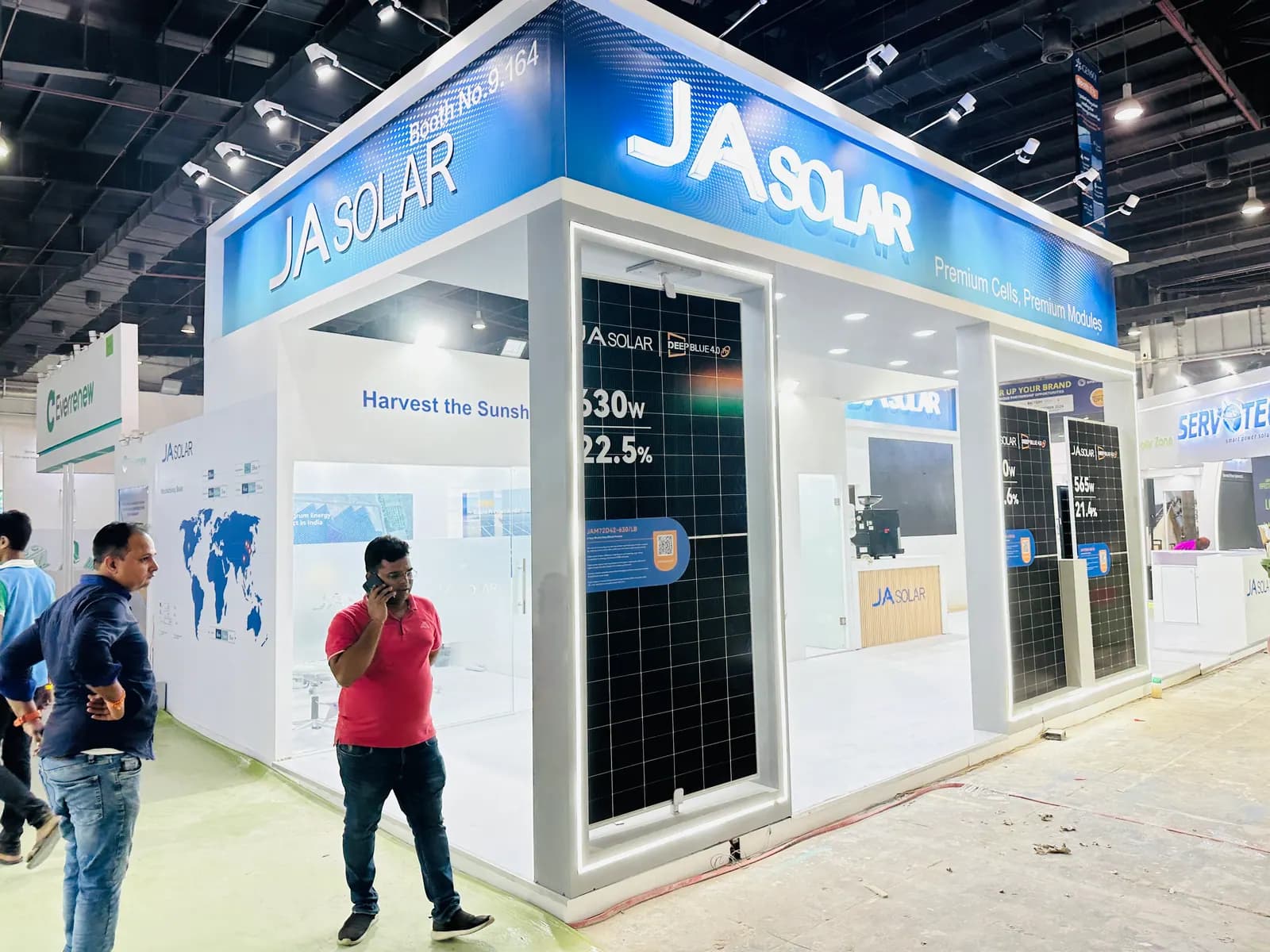 REI Delhi Setup Images 2023 — exhibition stand photo 1