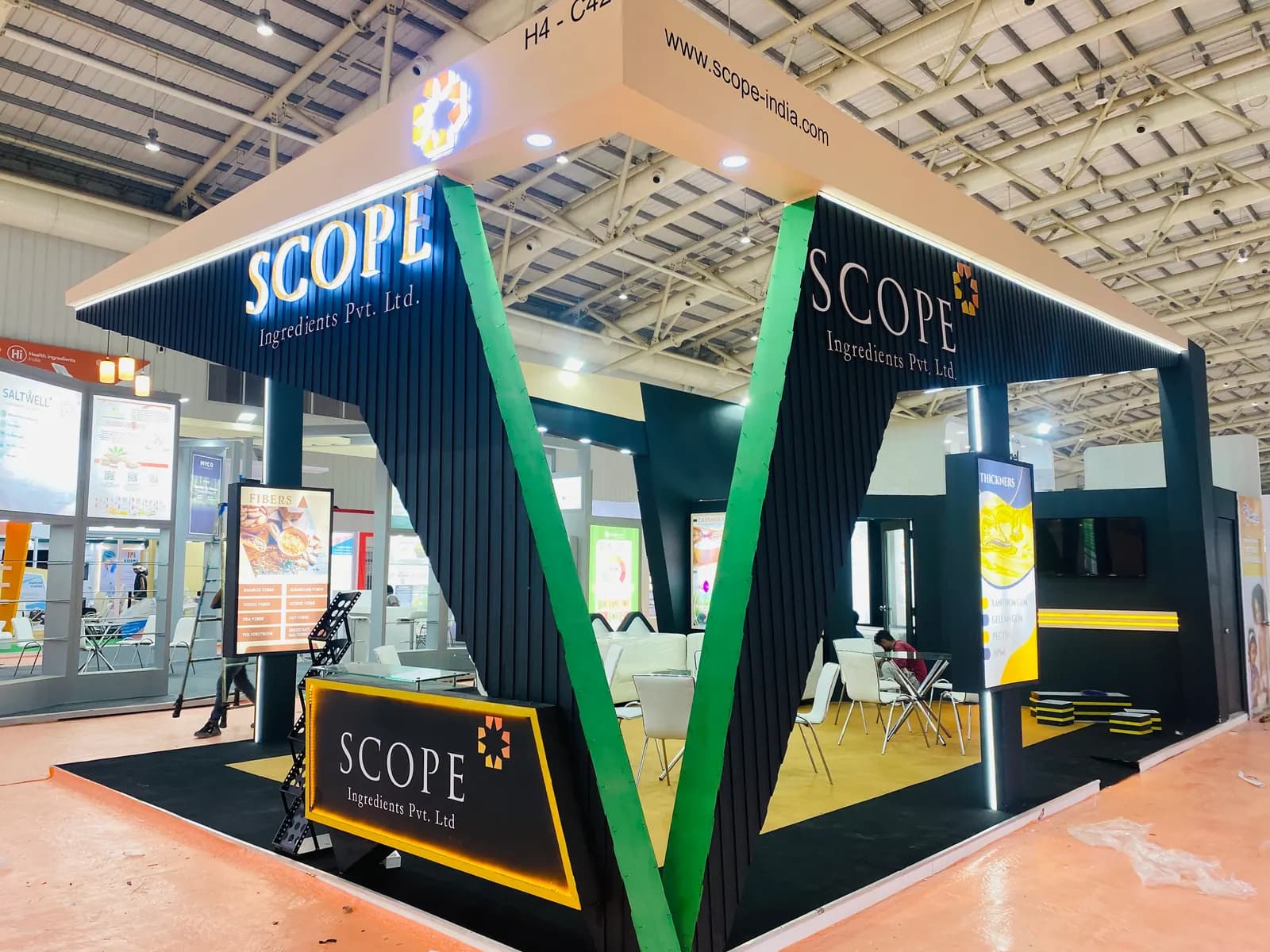 SCOPE FI India Bangalore — exhibition stand photo 1