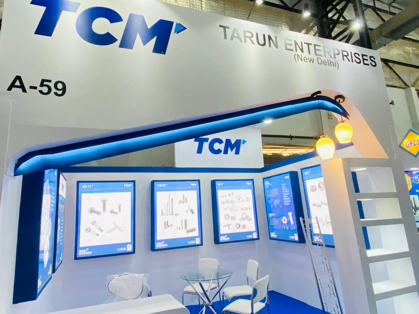 TCM Stall At Nesco 2023 — exhibition stand photo 2