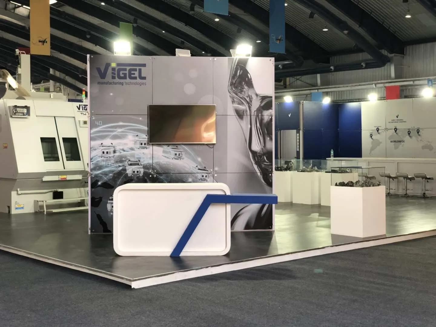 Vigel IMTEX 2019 270 sqm — exhibition stand photo 1