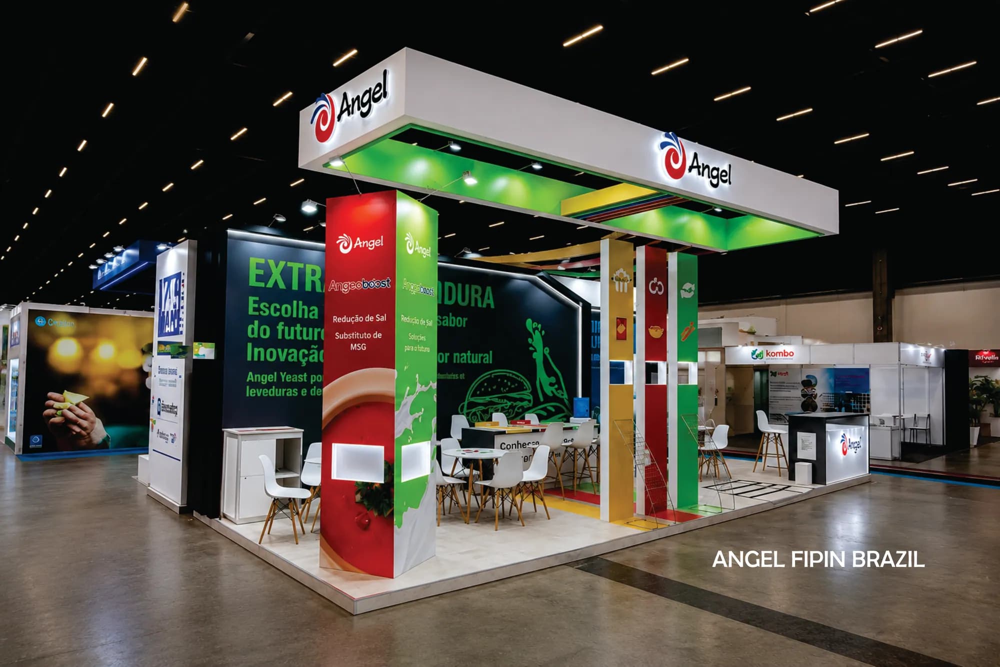 Trio Exhibitions stand built in Brazil