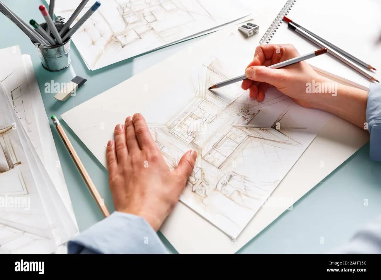 Exhibition design sketch